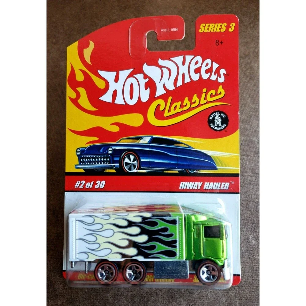 2007 Hot Wheels HIWAY HAULER Spectraflame GREEN VAR CLASSICS SERIES 3 1:64 RL5SP